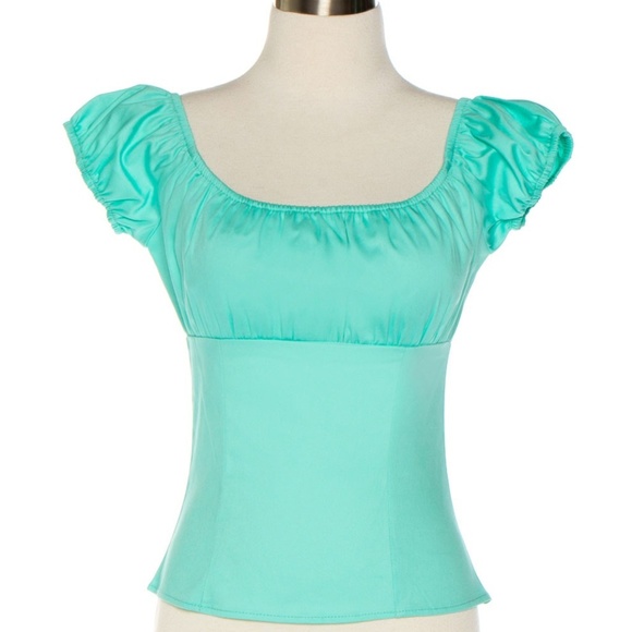 pinup peasant top